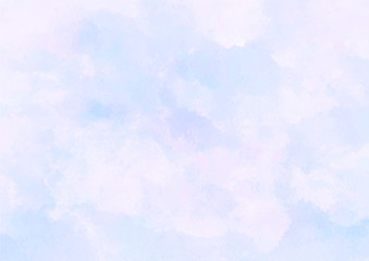 Fototapeta na wymiar Soft blue purple sky background Abstract pastel colors texture