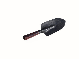 photo of one scoop isolated on white background