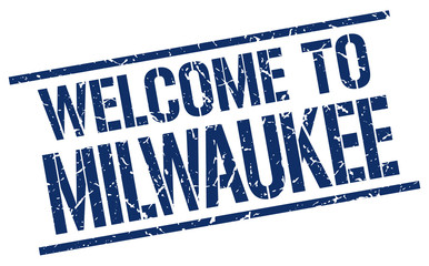 welcome to Milwaukee stamp