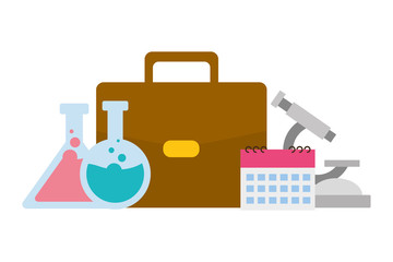 school briefcase flasks calendar