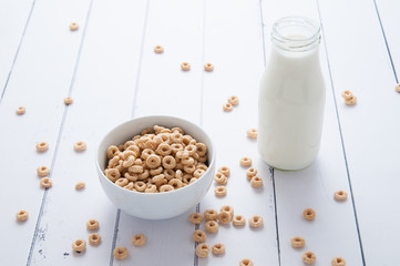 breakfast cereal in a bowl