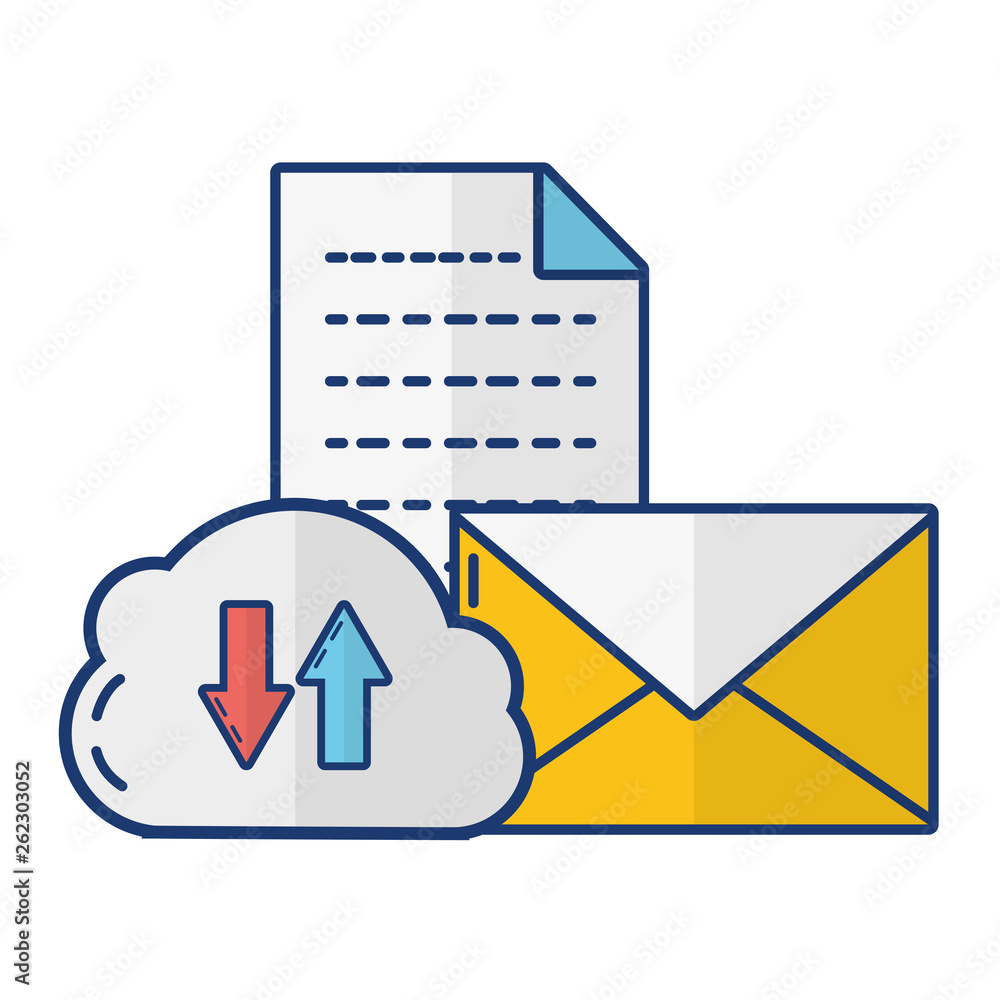 Poster cloud computing data email