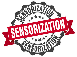 Fototapeta premium sensorization stamp. sign. seal