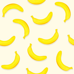 Banana seamless pattern