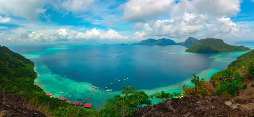 Bohey Dulang, Semporna Sabah, heaven on earth, breathtaking view travel