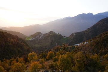 autumn in the mountains