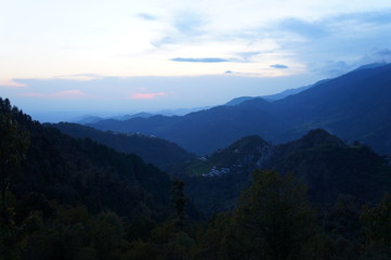 view of mountains