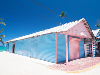 Typical caribbean house