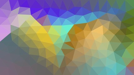 LowPoly Hintergrund, Dreiecke, Polygone, farbenfroh, abstrakte Oberfläche, moderner Hintergrund, Vektorgrafik-Illustration für Ihr Projekt