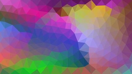 Obraz premium LowPoly Hintergrund, Dreiecke, Polygone, farbenfroh, abstrakte Oberfläche, moderner Hintergrund, Vektorgrafik-Illustration für Ihr Projekt