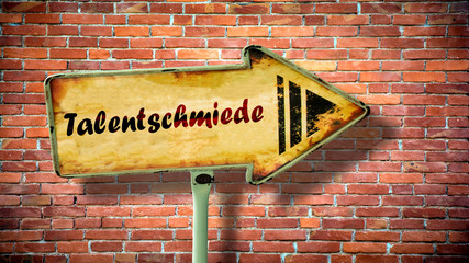 Schild 380 - Talentschmiede
