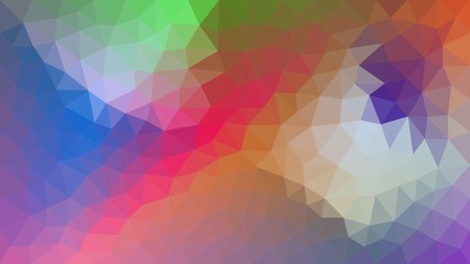 LowPoly Hintergrund, Dreiecke, Polygone, farbenfroh, abstrakte Oberfläche, moderner Hintergrund, Vektorgrafik-Illustration für Ihr Projekt