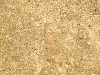 Fototapeta na wymiar Pattern with raw beige stone texture. Natural construction material. Background. Details.