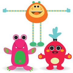 Funny Little Monsters Pack#3