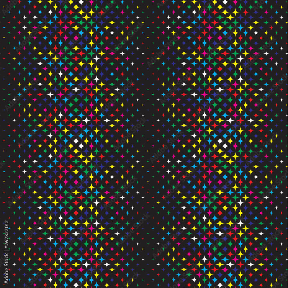 Poster vector color pattern. geometric background