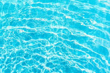 Abstract pool water surface and background with sun light reflection