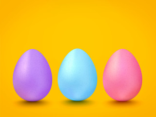 colorful eggs for Easter