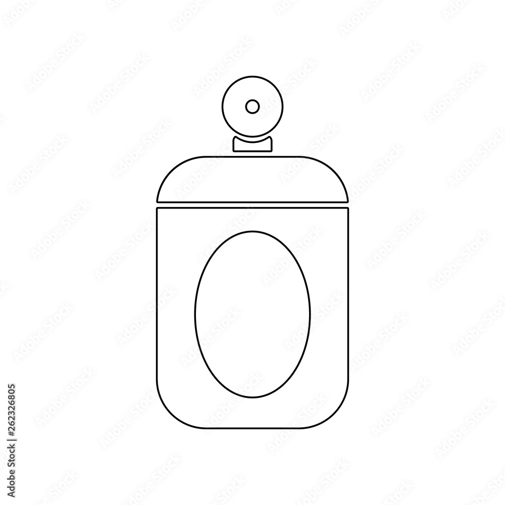 Poster air freshener icon. element of barber for mobile concept and web apps icon. outline, thin line icon 