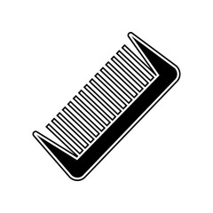 Comb icon. Element of bathroom for mobile concept and web apps icon. Glyph, flat icon for website design and development, app development