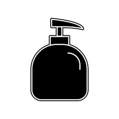 soap. icon. Element of bathroom for mobile concept and web apps icon. Glyph, flat icon for website design and development, app development
