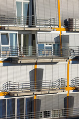 Contemporary luxury apartment buildings, penthouse