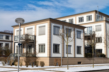 Contemporary luxury apartment buildings, penthouse