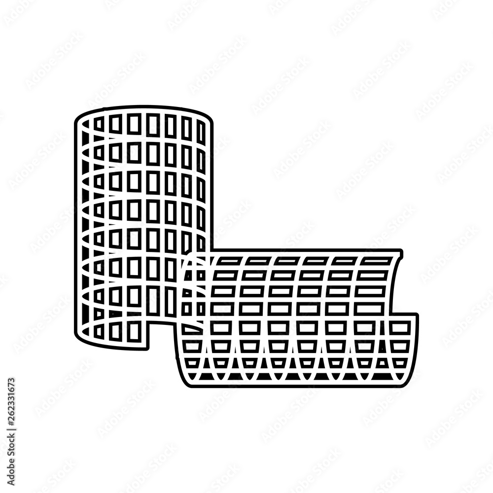 Poster curlers icon. element of beauty salon for mobile concept and web apps icon. outline, thin line icon 
