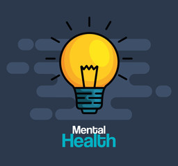 creative bulb idea to intelligence mind