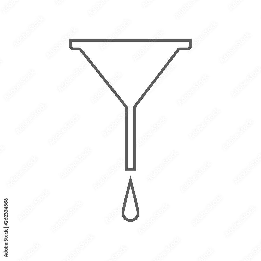 Aufkleber car oil mark icon. element of car repear for mobile concept and web apps icon. outline, thin line ic