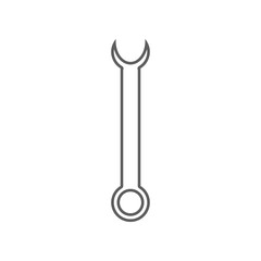 wrench icon. Element of Car repear for mobile concept and web apps icon. Outline, thin line icon for website design and development, app development