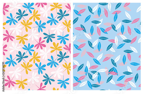 Lovely Seamless Vector Pattern With Multicolor Abstract