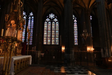 Obraz premium Cathédrale de Clermont Ferrand, Puy de Dôme, Auvergne, France 