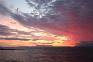 Coucher de Soleil Cape Town Afrique du Sud