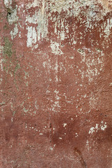 Red Painted Concrete Wall Texture