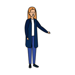 beautiful young woman character