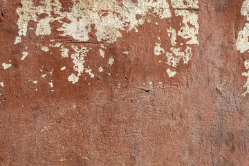 Red Painted Concrete Wall Texture
