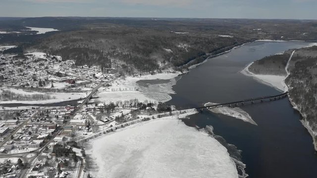 The Ottawa River Meets the Mattawa River in Northern Ontario