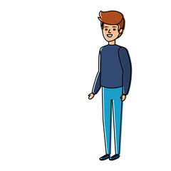 young man avatar character