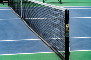 Fototapeta na wymiar Empty Tennis Court