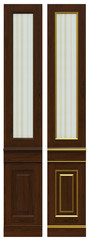 Texture of wood panels as a background.