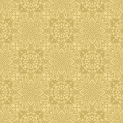 Seamless Retro Geometric Pattern