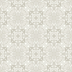 Fototapeta premium Seamless Retro Geometric Pattern