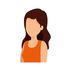 beautiful young woman character