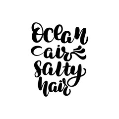 Fototapeta premium ocean air salty hair
