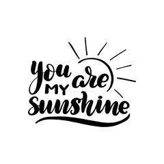 you are my sunshine