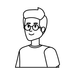 young man avatar character