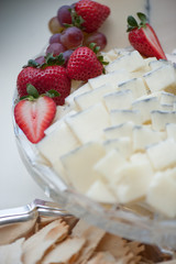 Cheese Plate with Strawberries