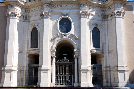  basilica di santa croce in gerusalemme,roma,italia.