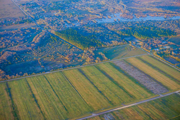 Aerial view of Houston Suburban	