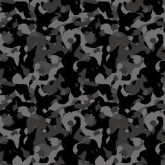 Camouflage background. Seamless pattern.Vector. 迷彩パターン © tabosan
